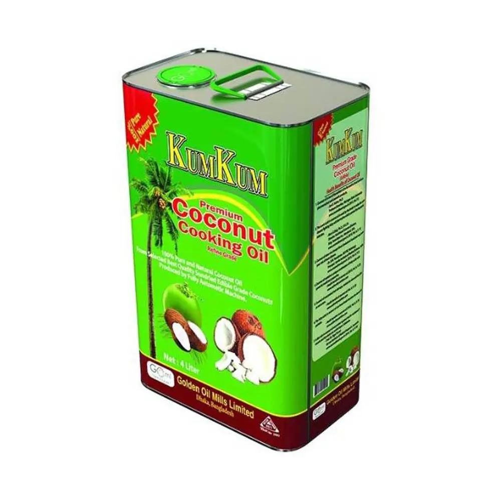 KUMKUM OIL PREMIUM COCONUT COOKING OIL 4L
